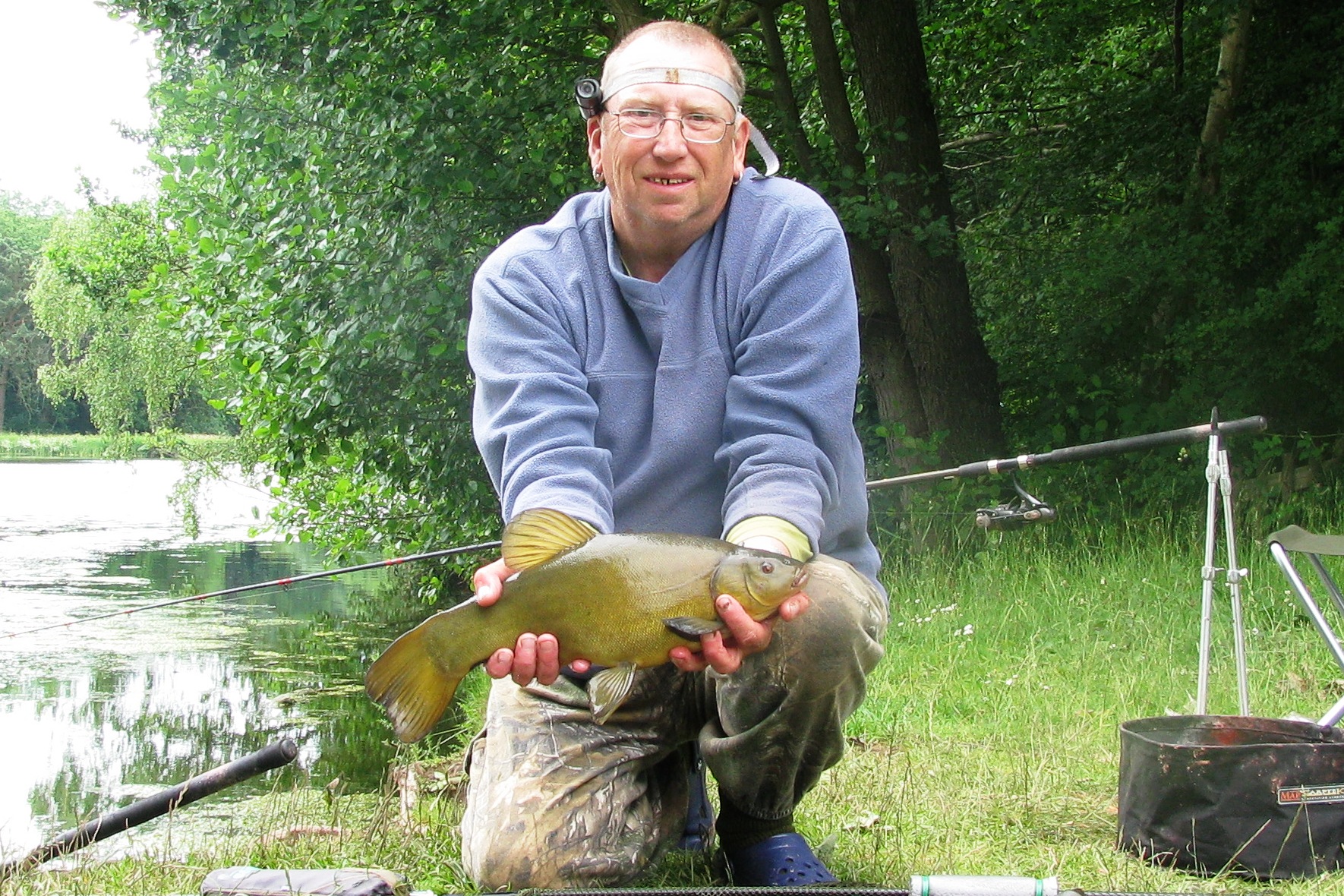 2016-06-21 Steve 3lb 8oz Tench 04