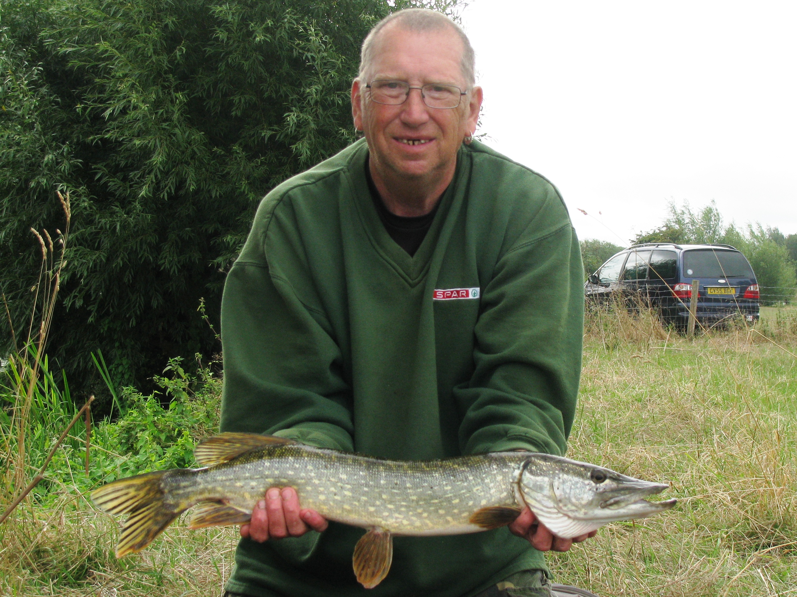 2018-08-20 Steve 4lb 10oz Pike