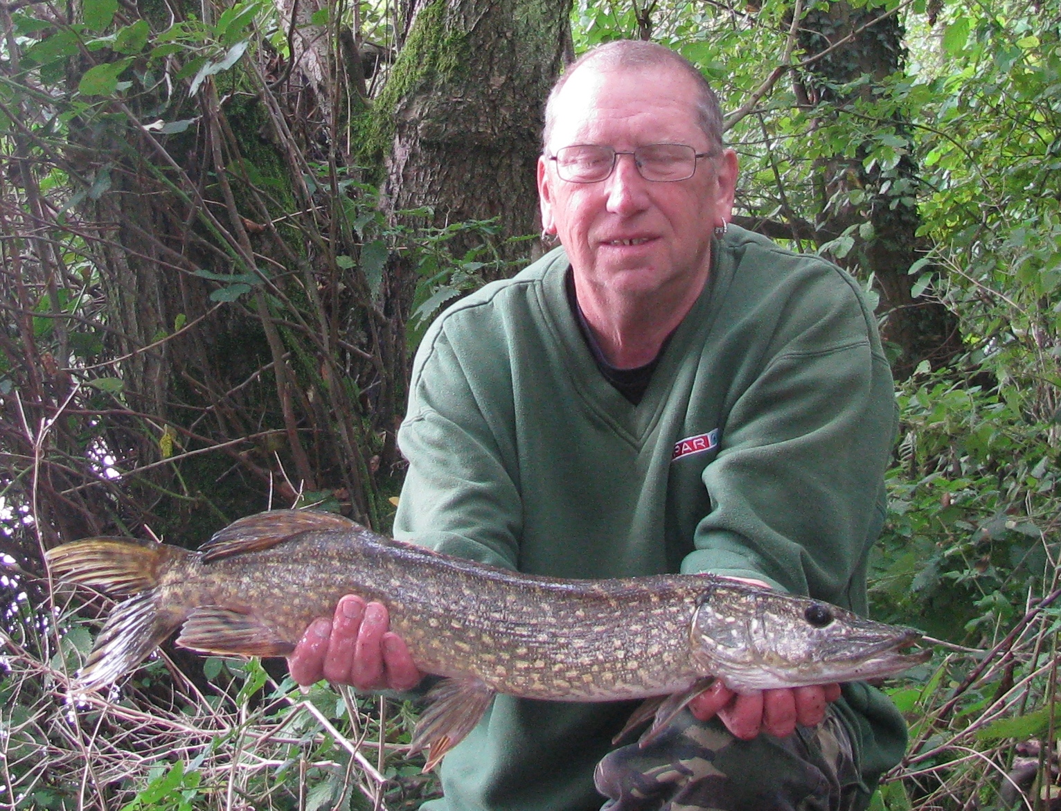 2018-10-05 Steve - 3lb 12oz Pike 01