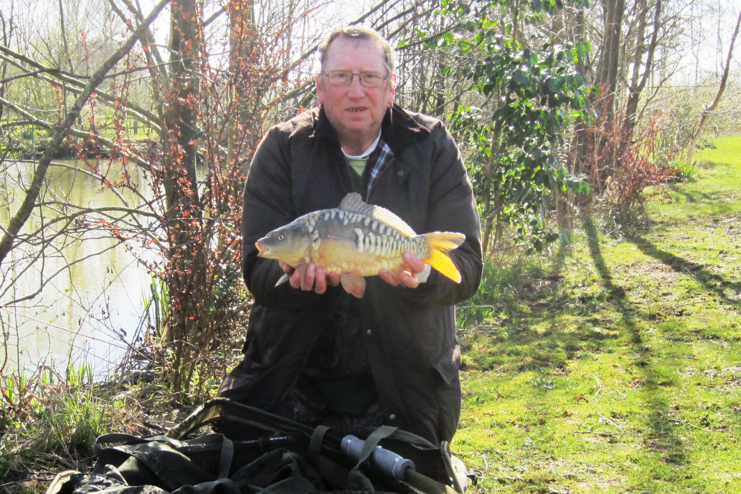 2019-03-25 Steve - 3lb 4oz Mirror Carp