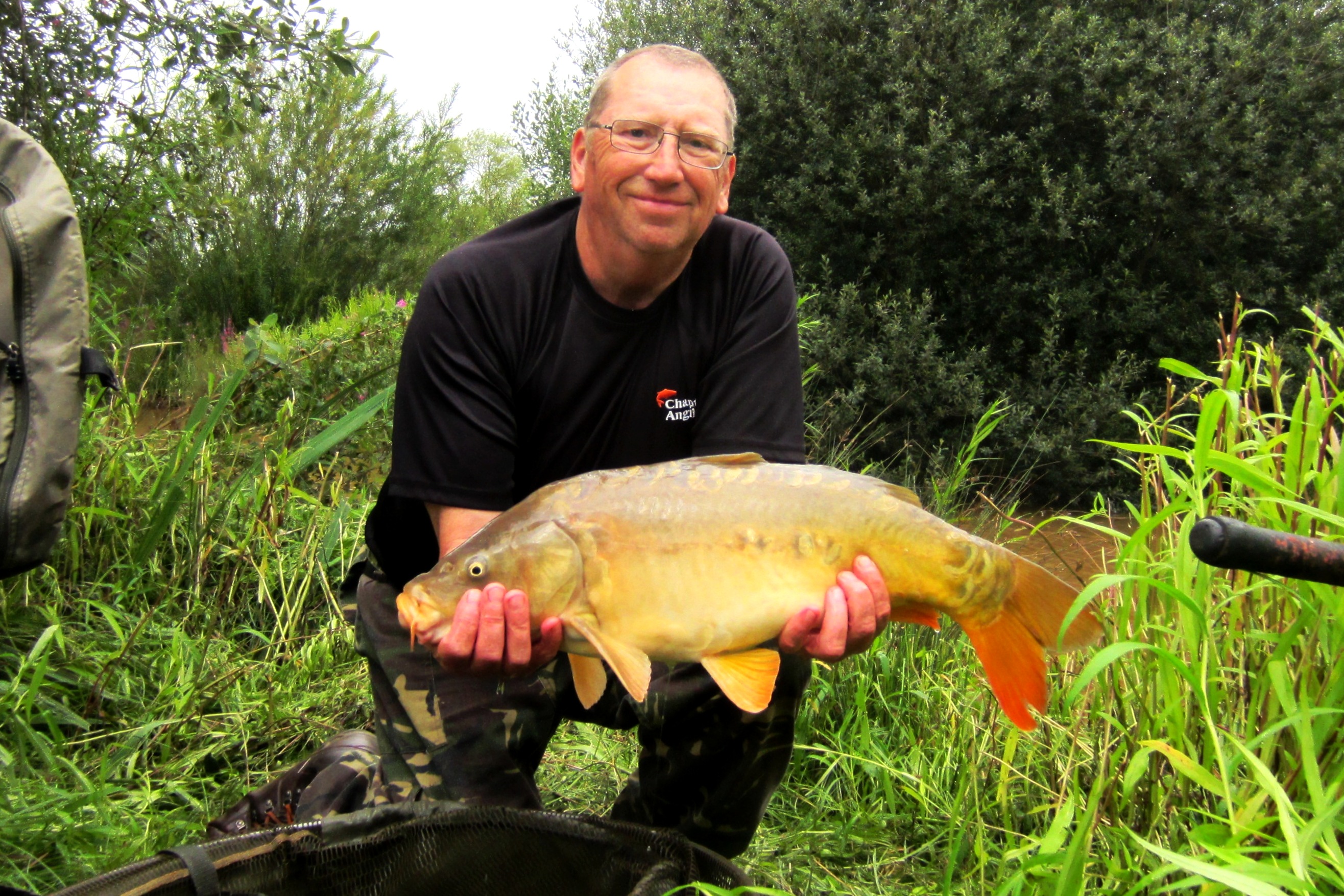 2019-08-12 Steve - 9lb 8oz Mirror Carp