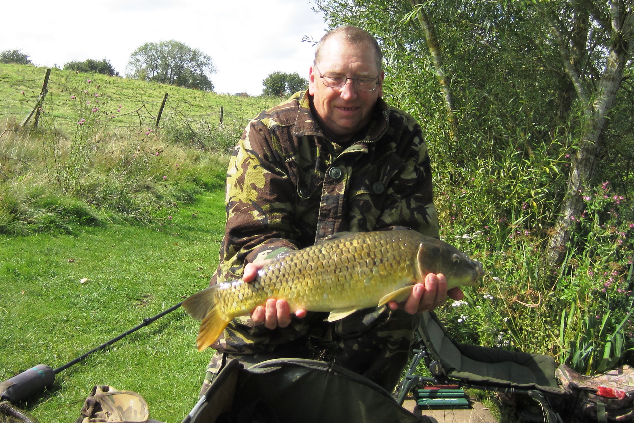 2019-08-15 Steve - 5lb 15oz Common Carp 01