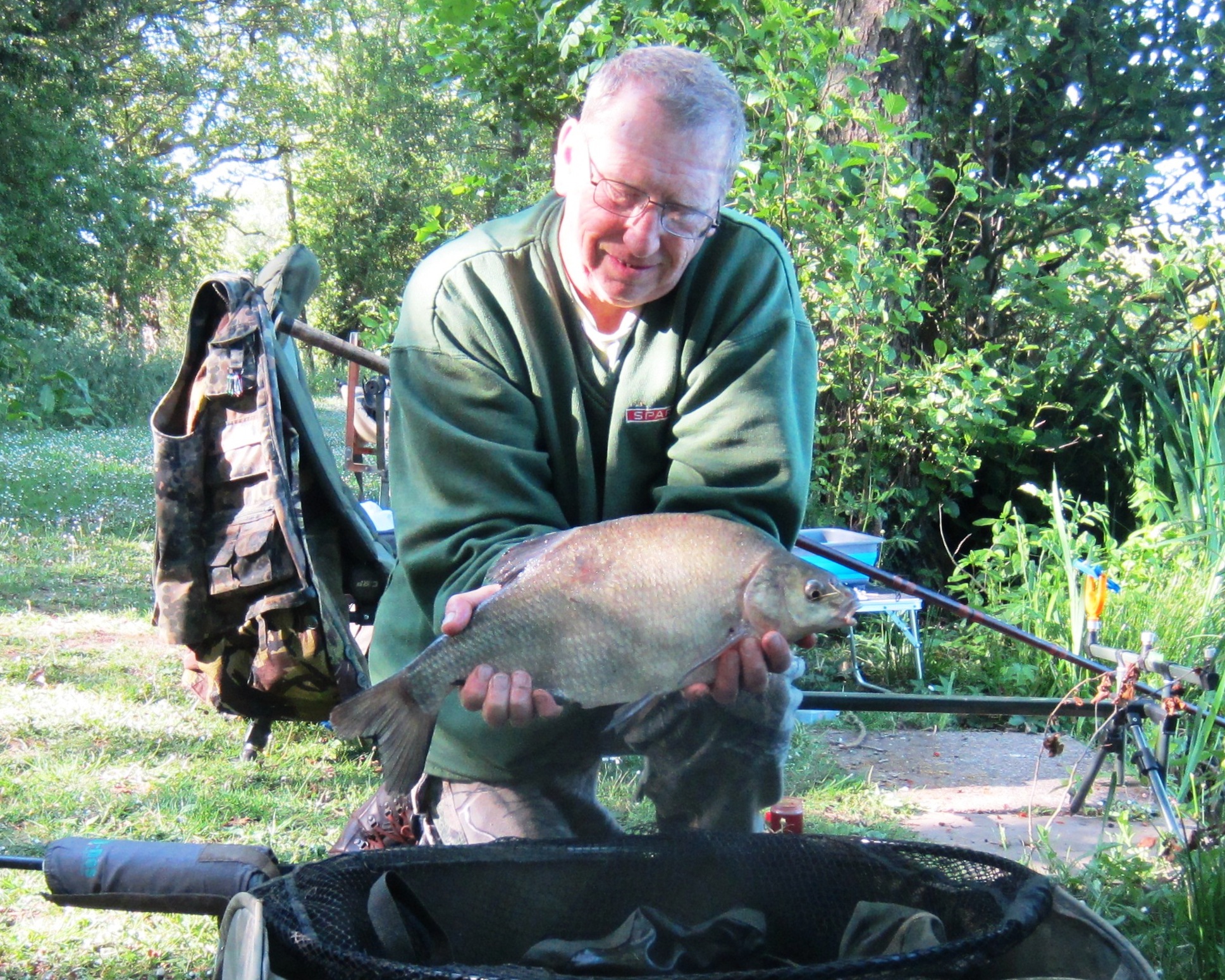 2020-05-29 Steve - 3lb 6oz Bream #1
