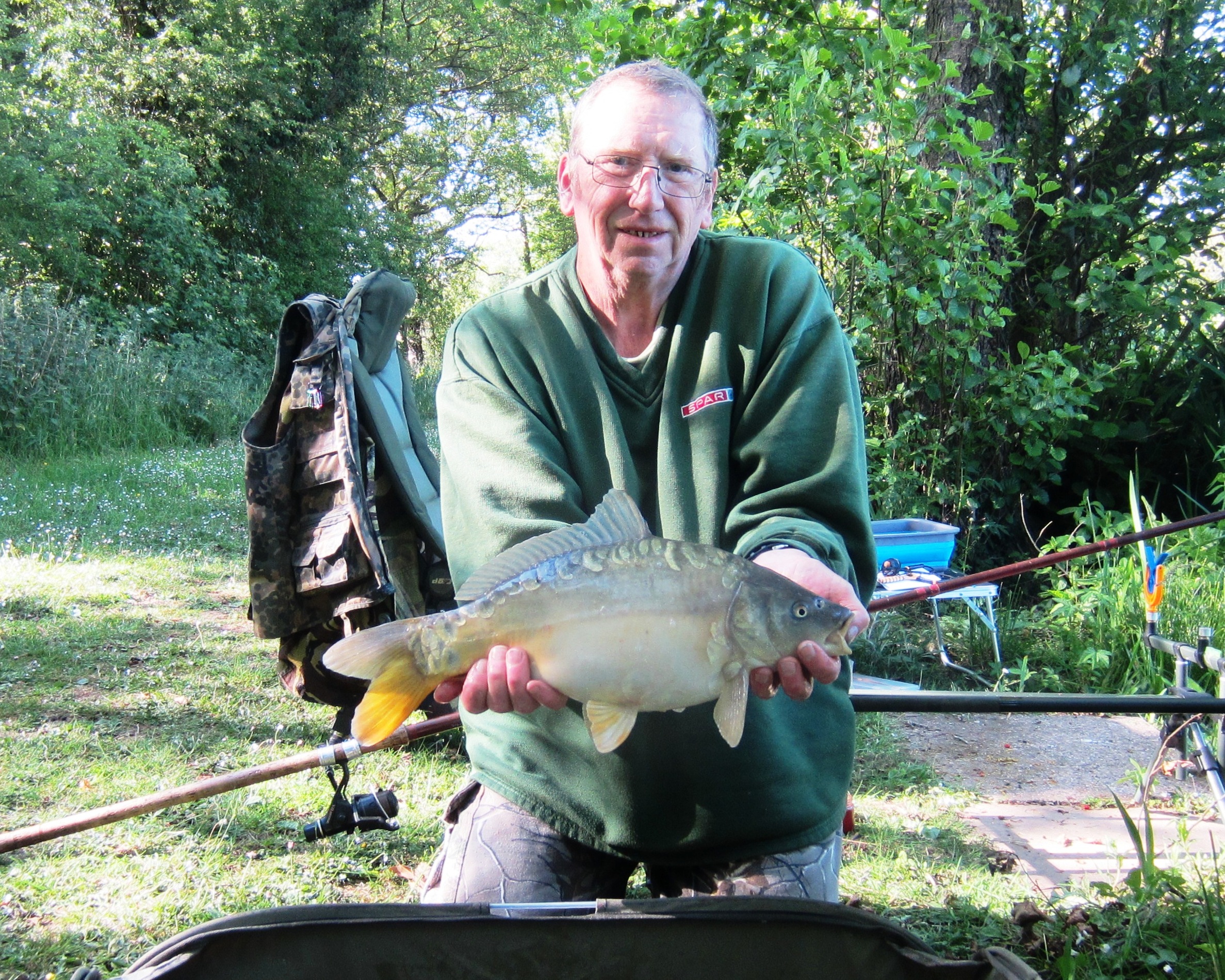 2020-05-29 Steve - 4lb 7oz Mirror Carp