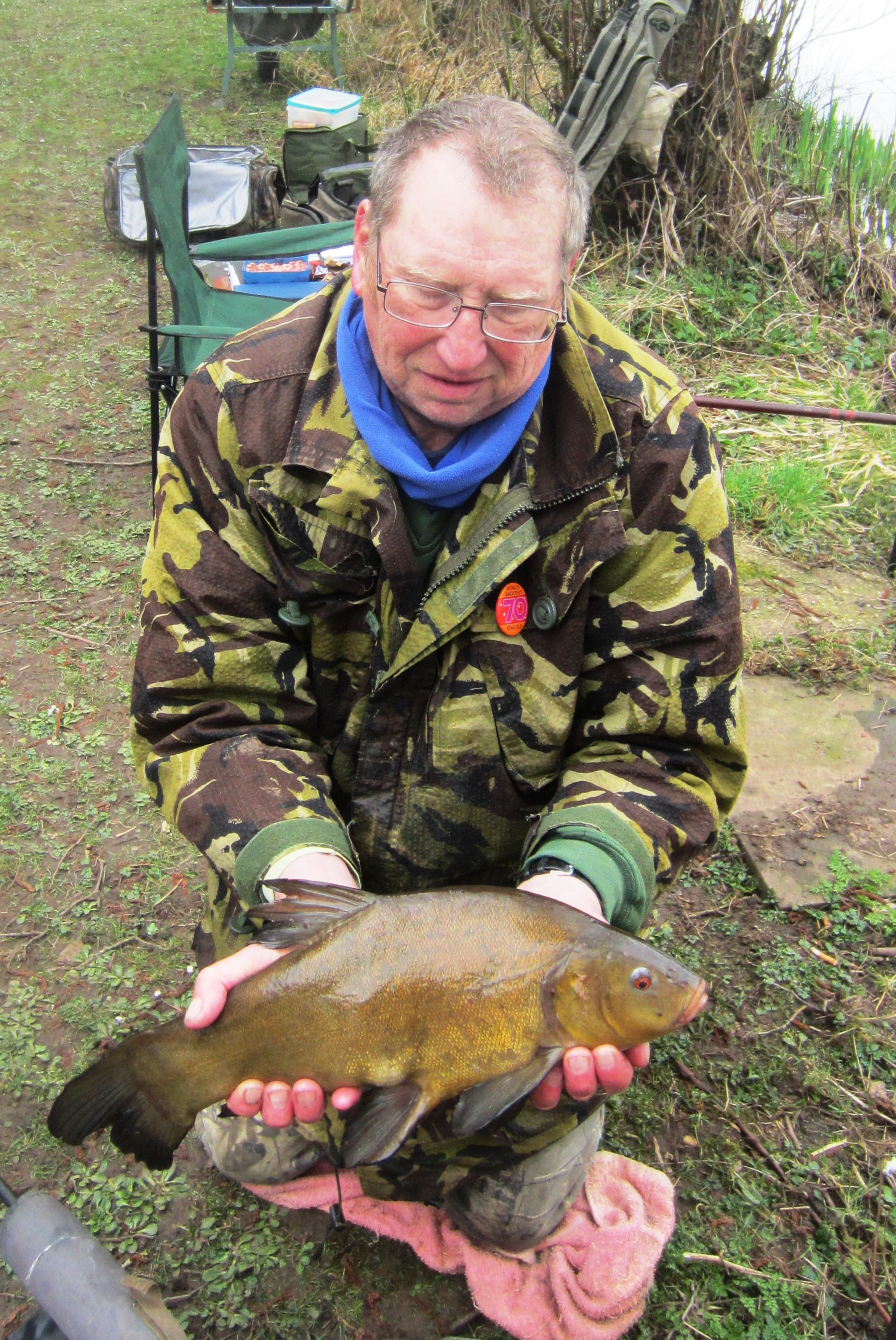 2021-03-22 Steve - Tench 3lb 12oz